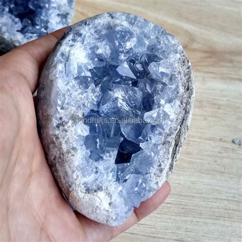 Wholesale Celestite Geodes Deep Blue Calcite Crystal Geodes Buy