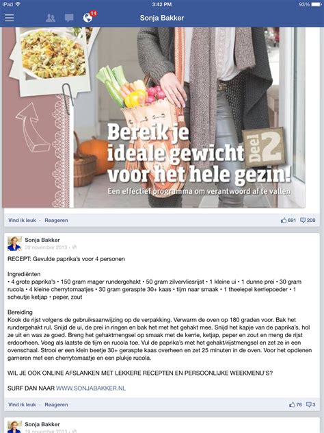 Het dieet van sonja bakker was zo populair, dat het zelfs een werkwoord is geworden in de nederlandse taal. Gevulde paprika (met afbeeldingen) | Eten recepten ...
