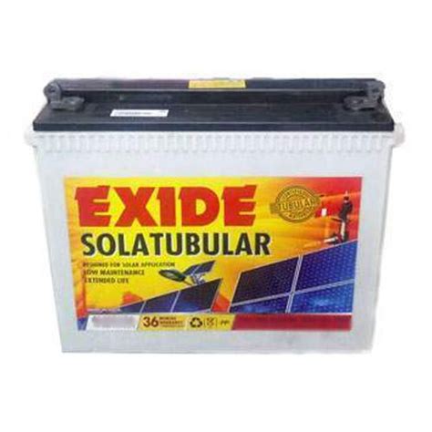 Exide Solar Battery 200ah At Rs 22500 Kukatpally Hyderabad Id