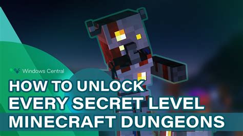 Minecraft Dungeons How To Find And Unlock Every Secret Level Youtube