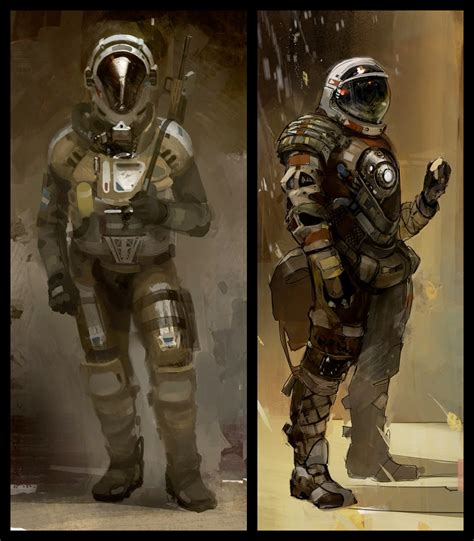 39 Concept Art And Illustrations Of Astronauts Concept Art World