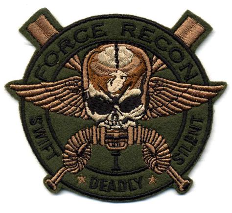 4th Force Recon • Sample Paintball Patch Special Forces Patch Force