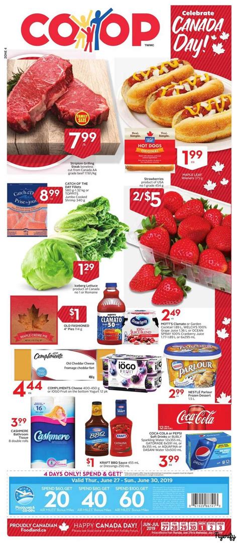 Foodland Co Op Flyer June 27 To July 3 Canada
