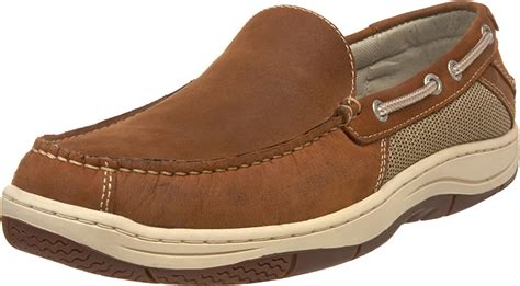 Dockers Mens Ballast Slip On Boat Shoe Dark Tan 14 M Us