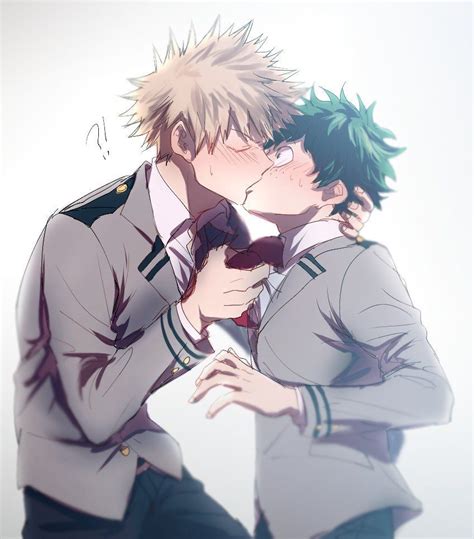 Deku And Bakugou Kissing Wallpapers Wallpaper Cave