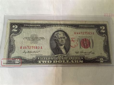 1953 2 Dollar Bill