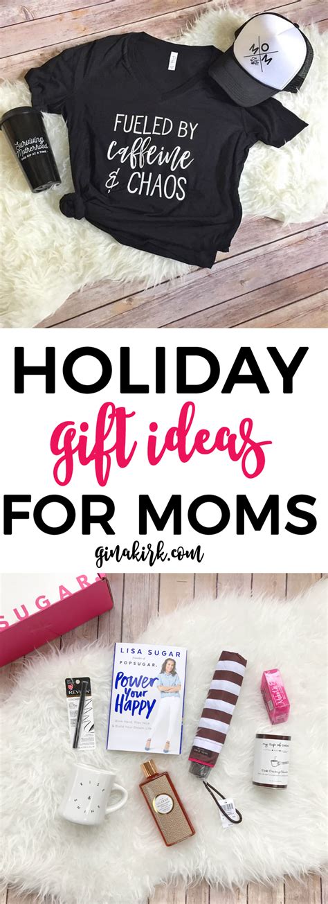 Forget all the cheesy gift ideas for moms that are out there. Holiday Gift Ideas for Moms