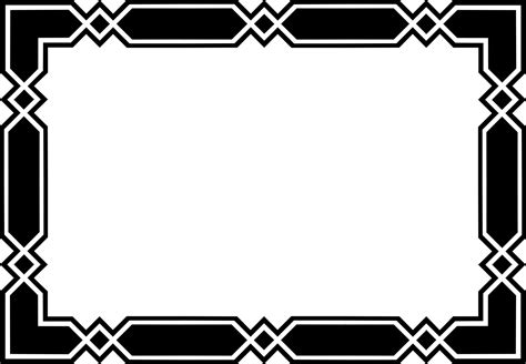 Geometric Frame Or Border Icons Png Free Png And Icons Downloads