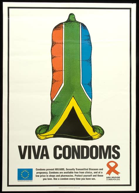 Viva Condoms Aids Education Posters