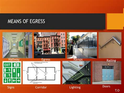 Ppt Means Of Egress Powerpoint Presentation Free Download Id2282822