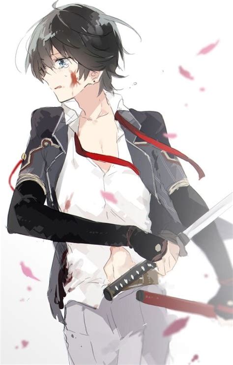 Pin By Poysean On Sword And Knife Holding Cute Anime Character Touken