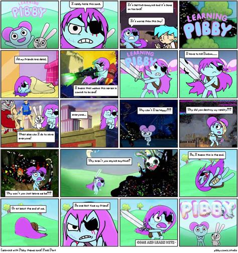 Learning With Pibby Fanmade Theme Comic Final Part By Alongcamesonic On