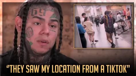 6IX9INE GETS JUMPED IN A GYM FROM A TIKTOK I 6IX9INE GETS JUMPED REACTION