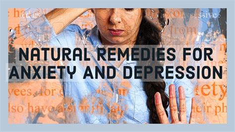 Natural Remedies For Anxiety And Depression Natural Supplements For