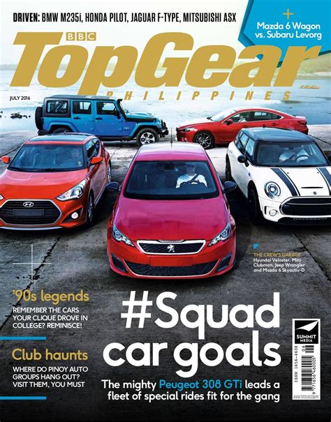 Top Gear Philippines July 2016 Magazine Get Your Digital Subscription