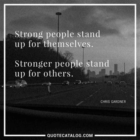 Strong People Stand Up For Themselves Stronger People Stand Up For
