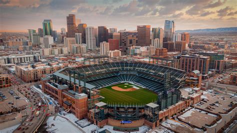 Coors Field From Above Rcoloradorockies
