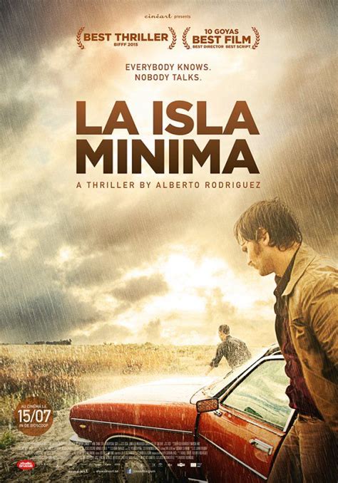 Aerial photographs at the beginning of the film and others that you can see over it, were digitalized by israel millan from photographs of hector garrido. La Isla Minima - Cinéart | Cinéma, Sud espagne, Affiche film