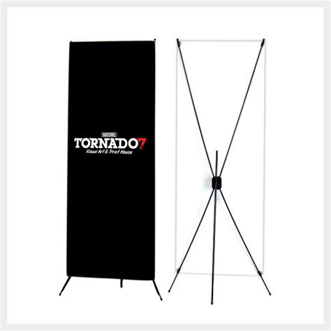 It get noticed easily at trade shows, and at events or even in front of the retail shop. X-Stand Bunting | Budget Advertising Display Product Printing