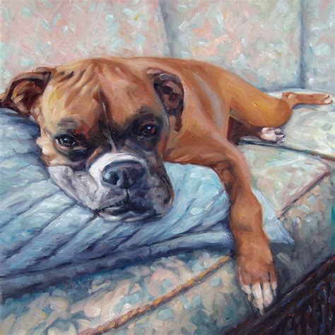 Couchpotato Custom Dog Paintings Pet Portraits Paintings In Oils By