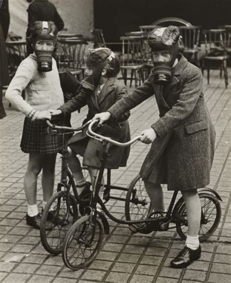 Children Play Wearing Gas Masks The Charnel House