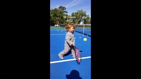 Cutest Babe Babe Ever Year Old Tennis Prodigy KTennis Dauphin Island Alabama Spring