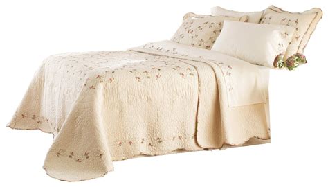 Love This Modern Heirloom Collection Felisa Cotton Filled Bedspread