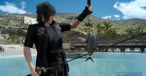 A glass fiber fishing rod designed for catching big fish. How to Fish in 'Final Fantasy 15': Full guide, tips and tricks