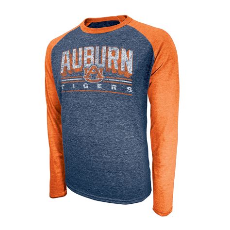 Ncaa Mens Raglan T Shirt Auburn Tigers