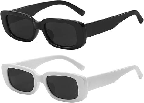 rectangle sunglasses for women fashion sunglasses retro uv 400 protection square frame eyewear
