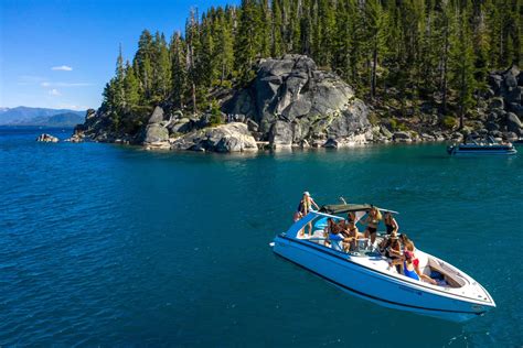 Lake Tahoe Bachelorette Party Rent A Boat Lake Tahoe