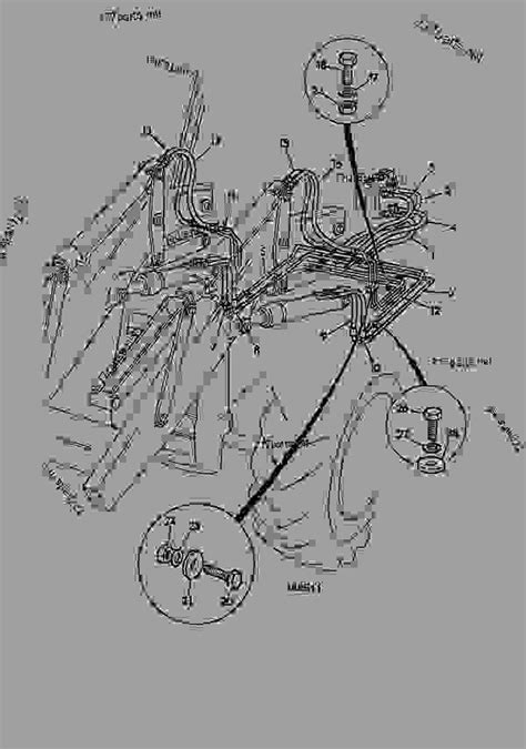 Circuit Loader Arm Construction Jcb 4cx444 Regular Backhoe Loader