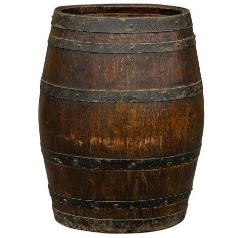 English Wooden Rustic Barrel English Accent Antiques