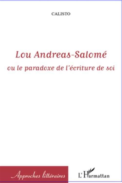 [pdf] Lou Andreas Salomé By Calisto Ebook Perlego