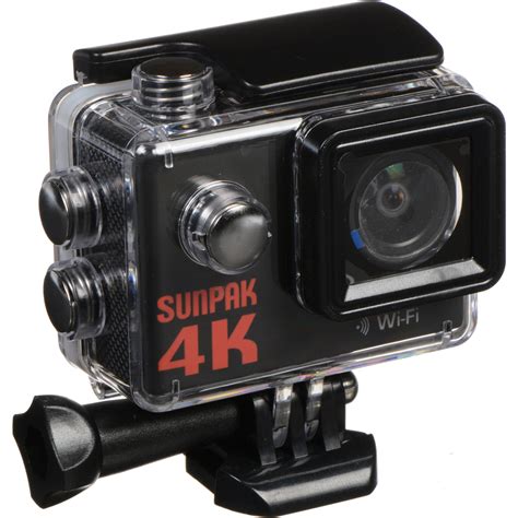 Sunpak Epic 4k Action Camera Kit With Waterproof Housing