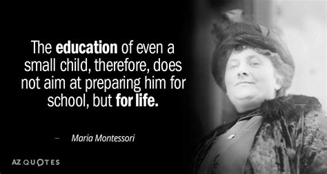 Top 25 Quotes By Maria Montessori Of 321 A Z Quotes