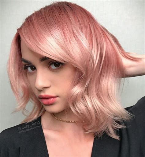 The Perfect Rose Gold Haircuts For Fine Hair Bob Haircut For Fine