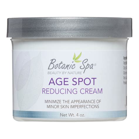 Botanic Spa Age Spot Reducing Cream 4 Oz