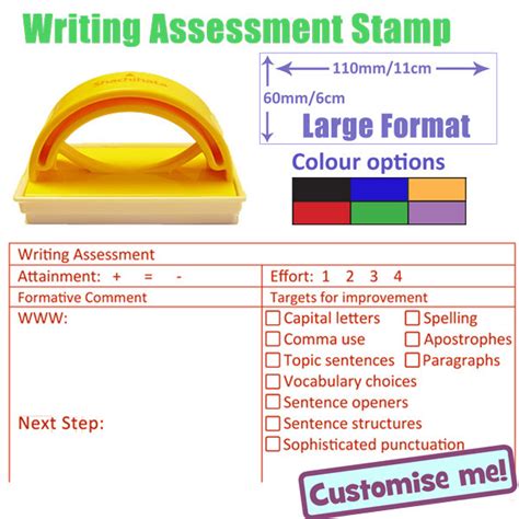The arguments on the test include topics of general interest related to business, or a variety of other subjects. School Stamp| Writing Assessment, Marking and Feedback ...