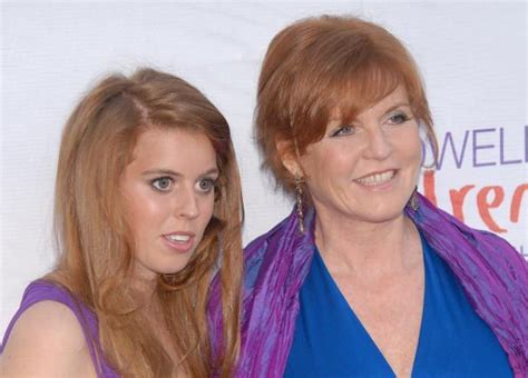 Sarah Ferguson Stuns In Leather Jacket As She Meets Princess Beatrices