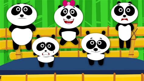 Five Little Pandas Nursery Rhymes Baby Videos Kids Song Kids Tv
