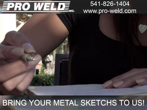 Pro Weld Inc All American Welding Shop Welcomes Hand Drawn
