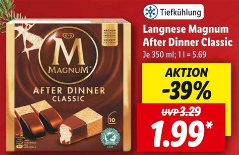 Langnese Magnum After Dinner Classic Angebot Bei Lidl