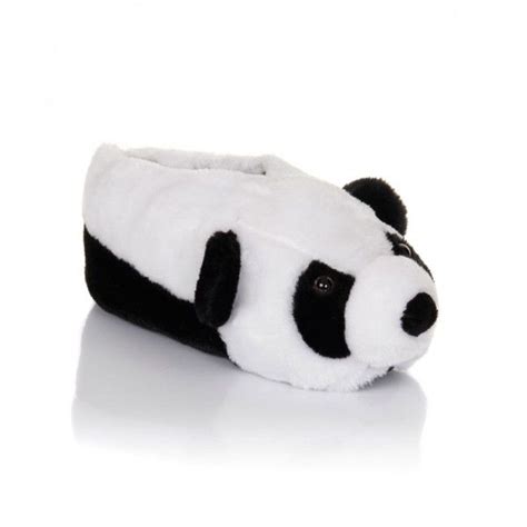 Novelty Panda Slipper 13 Liked On Polyvore Featuring Shoes And