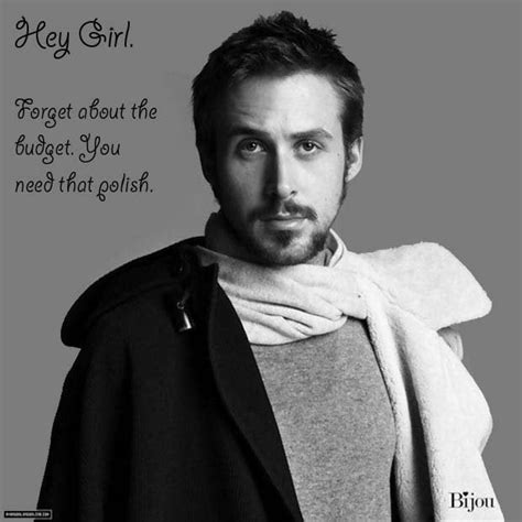 Im On A No Buy And All I Keep Hearing Is Ryan Gosling Seducing Me So I Made This For You