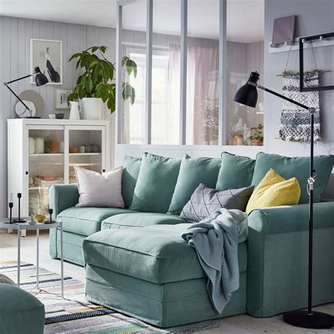 Serenity in a small living room - IKEA