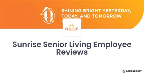 Sunrise Senior Living Employee Reviews Comparably