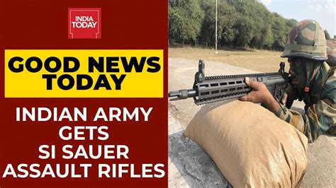 Big Boost For Indian Forces Army In Jammu And Kashmir Gets Sig Sauer