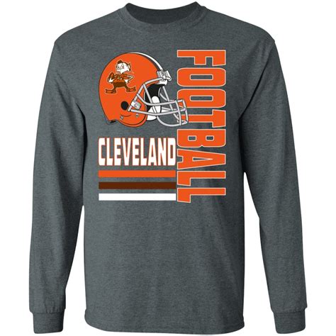 Cleveland Browns Long Sleeve T Shirt Etsy