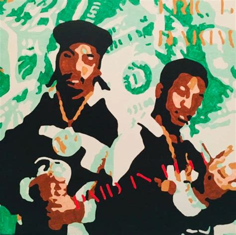 Eric B And Rakim Paid In Full Album Cover Acrylic Painting Etsy
